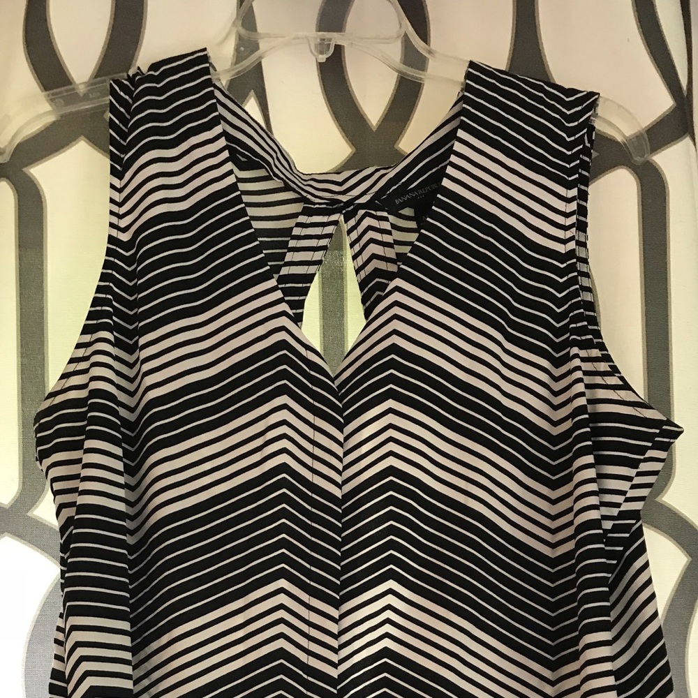 Banana Republic open back blouse